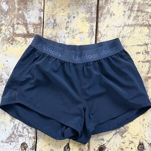 Outdoor Voices 3” Navy Relay Shorts